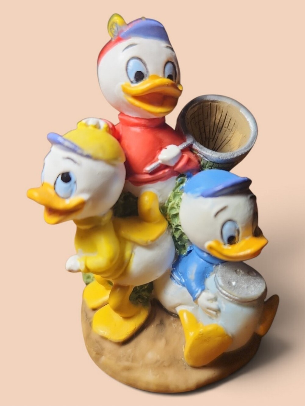 Lenox Disney Huey Dewey Louie Duck Mini Figurine Collectible